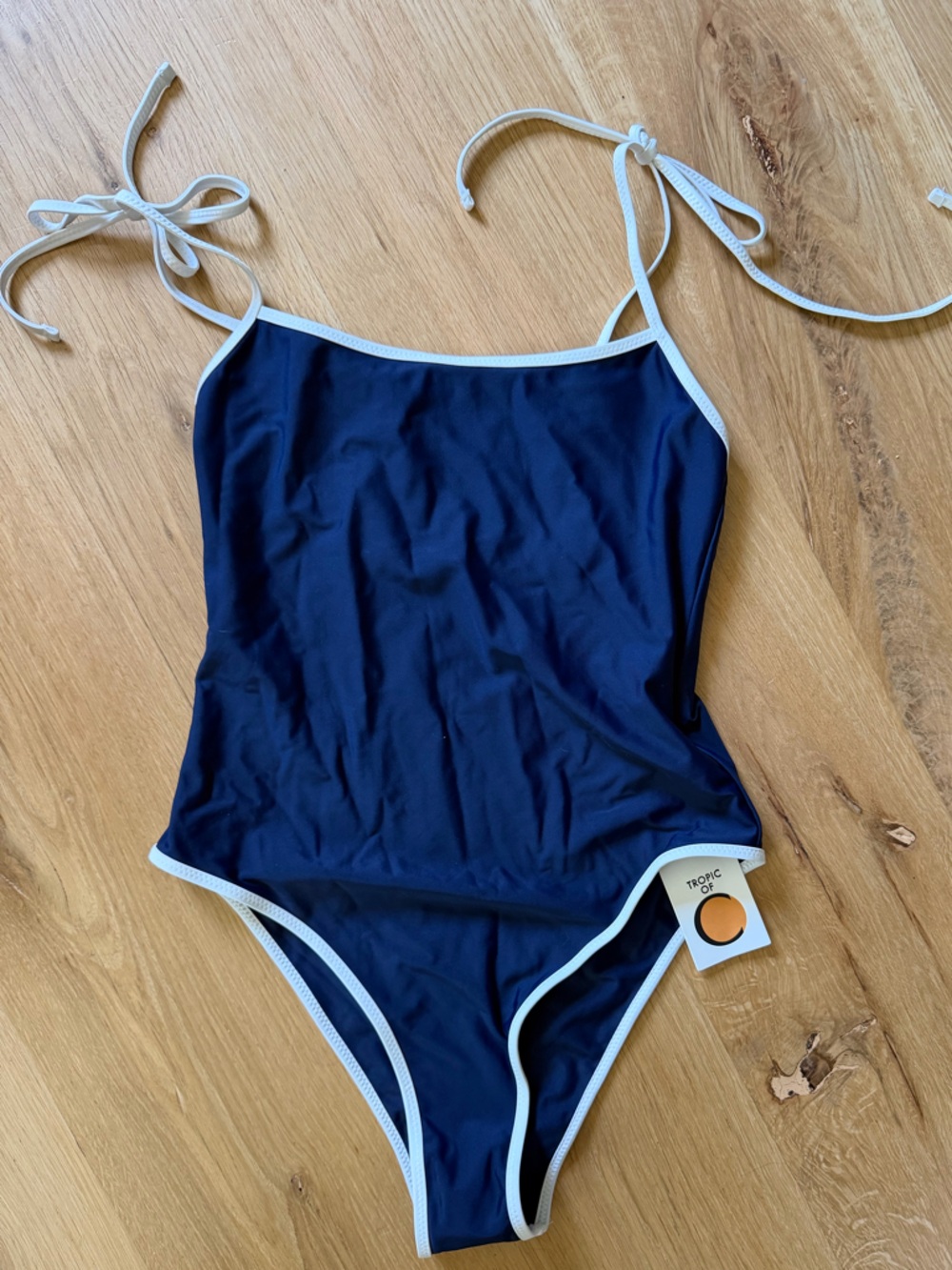 Tropic of C One Navy Piece Swimsuit